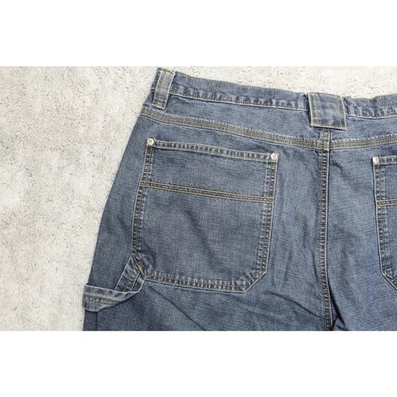 Columbia Men's Carpenter Jeans 34 x 30 straight leg Excellent Condition Vtg y2k - Picture 6 of 12